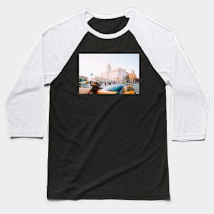 Barcelona 01 - City vibes, Spain, Travel, Street Urban Photo Baseball T-Shirt